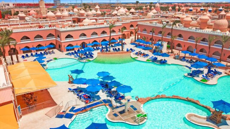 Pickalbatros Alf Leila Wa Leila Resort Neverland Hurghada zwembaden