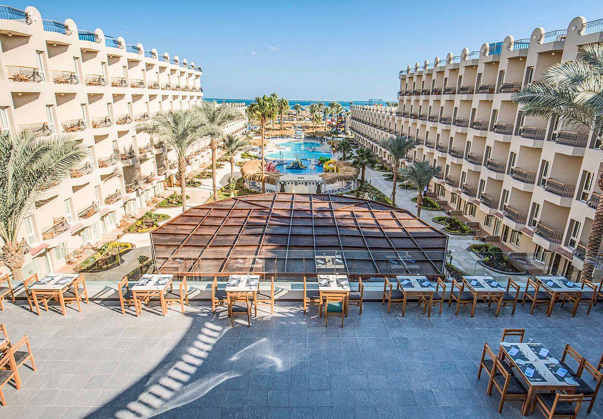 Sunrise Select Aqua Joy Resort Hurghada bovenaanzicht