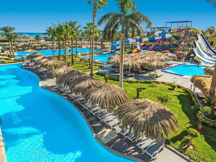 Sunrise Select Aqua Joy Resort Hurghada zwembaden