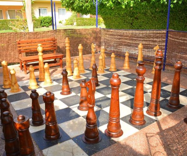 golden beach resort levensgroot schaakspel waar je mee kan spelen als je dat wilt