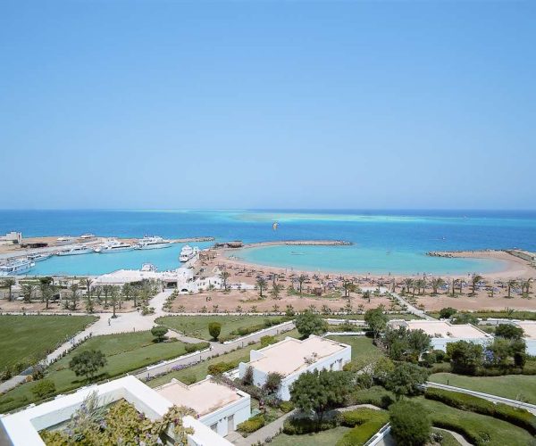Hilton Hurghada Plaza hotel uitzicht