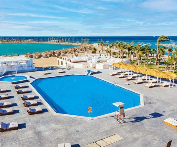 Hotel Meraki Resort Hurghada uitzicht op zee