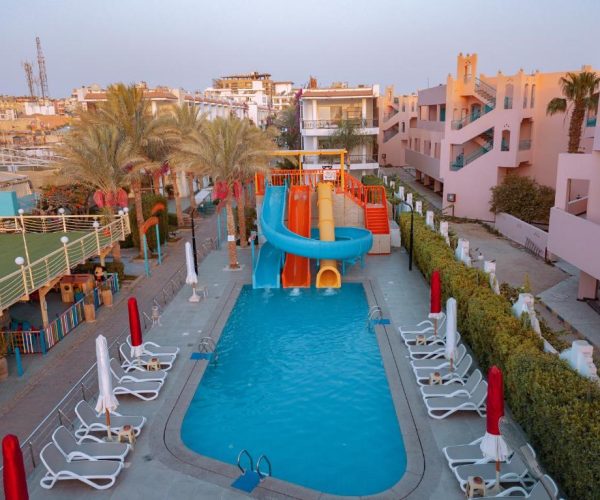 Minamark Beach Resort Hurghada glijbanen