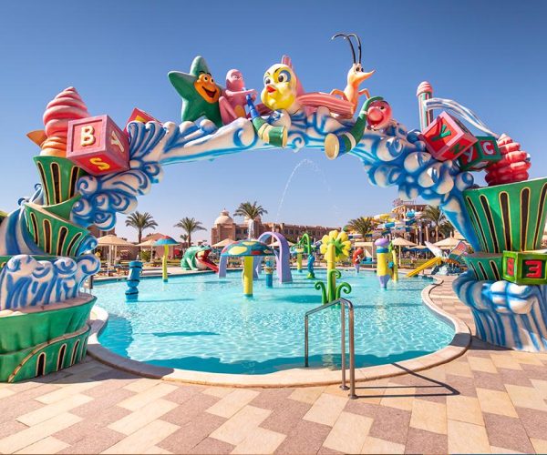 Pickalbatros Aqua Blu Resort Hurghada zwembad voor kids