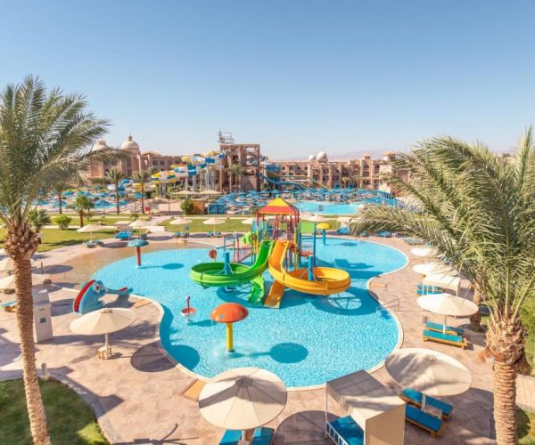 Pickalbatros Aqua Blu Resort Hurghada kinderglijbanen