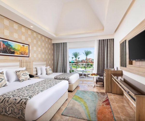 Pickalbatros Aqua Blu Resort Hurghada hotelkamer