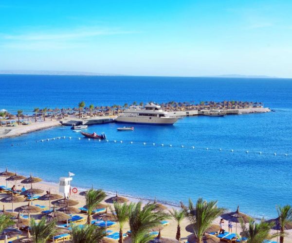 Pickalbatros Aqua Blu Resort Hurghada strand