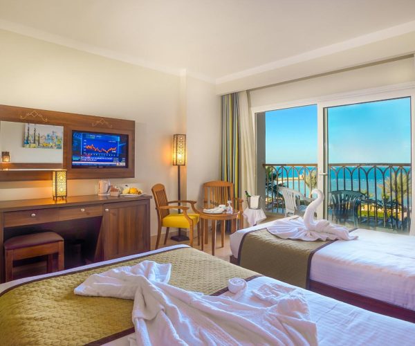 Royal Star Beach Resort Hurghada slaapkamer