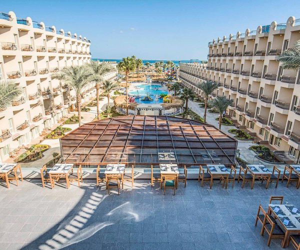 Sunrise Select Aqua Joy Resort Hurghada bovenaanzicht